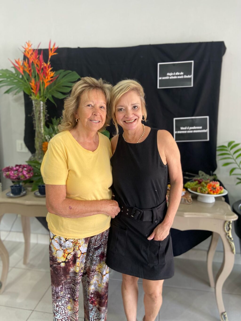 Zilma Antunes e Valéria