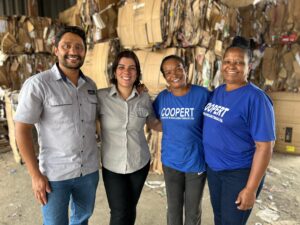 Parceria da Mineração Usiminas e Coopert contribui para destinação correta de resíduos e a geração de renda