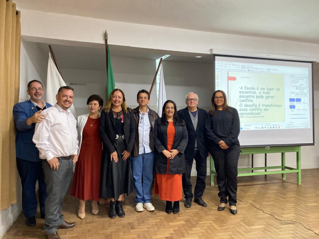 Dr Leonardo,Bruno (Presidente Granja Escola São José, Maria Solange, Luciene Parreiras,Wellington, Patrícia Campos, Sr.Lauer,Dra.Carolina