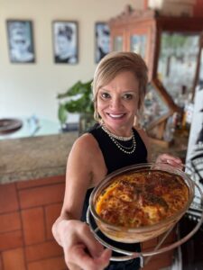 Frango cremoso gratinado