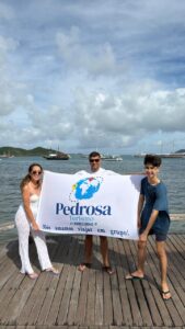 Gleisson Pedrosa, Laura Lúria Pedrosa e Cauã