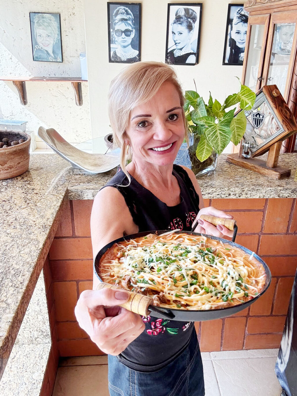 Macarrão cremoso