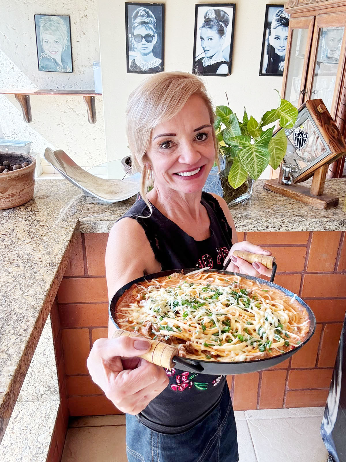 Macarrão cremoso