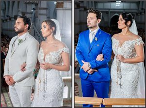 O casamento de Bruna Gabrielle e Max Souza e Bárbara Danielle e Samuel Oliveira